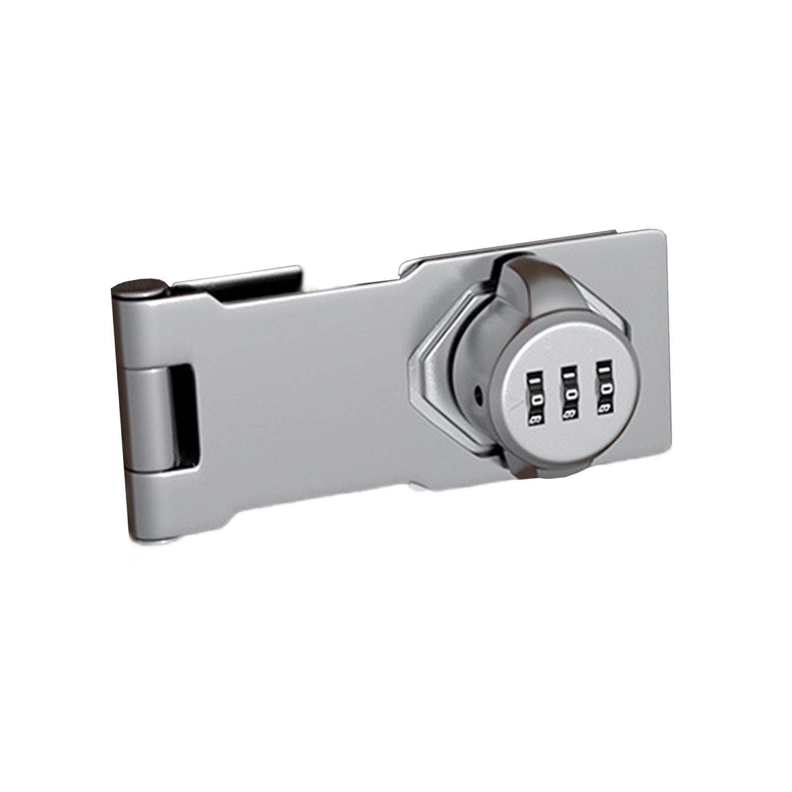 Mechanical Password Door Lock, Sliding Door Lock, Keyless Cabinet Password Hasp Lock, Drawer Lock, Refrigerator Lock