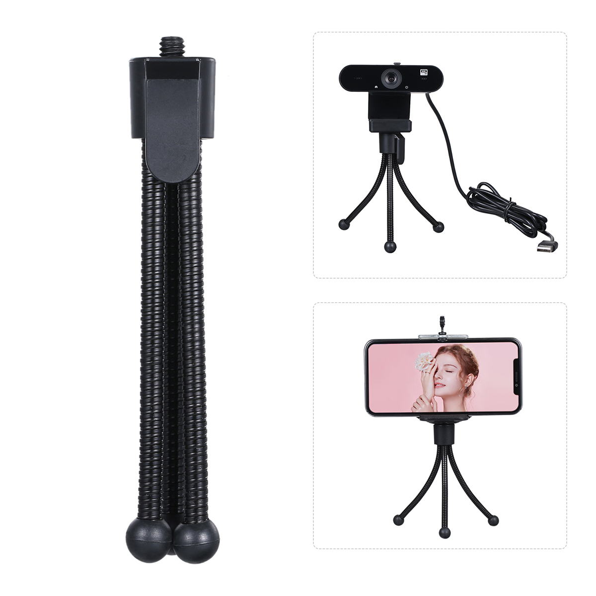 Chân Đế Máy Tính Để Bàn Mini Có Lỗ Vặn 1/4 Inch