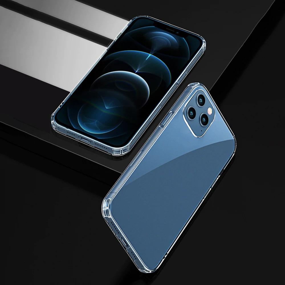 Ốp lưng Silicon chống sốc dành cho iPhone 12/12 Pro/12 Pro Max/ 11/11 Pro/11 Pro Max/ X/Xs/Xs Max/XR bảo vệ camera sau