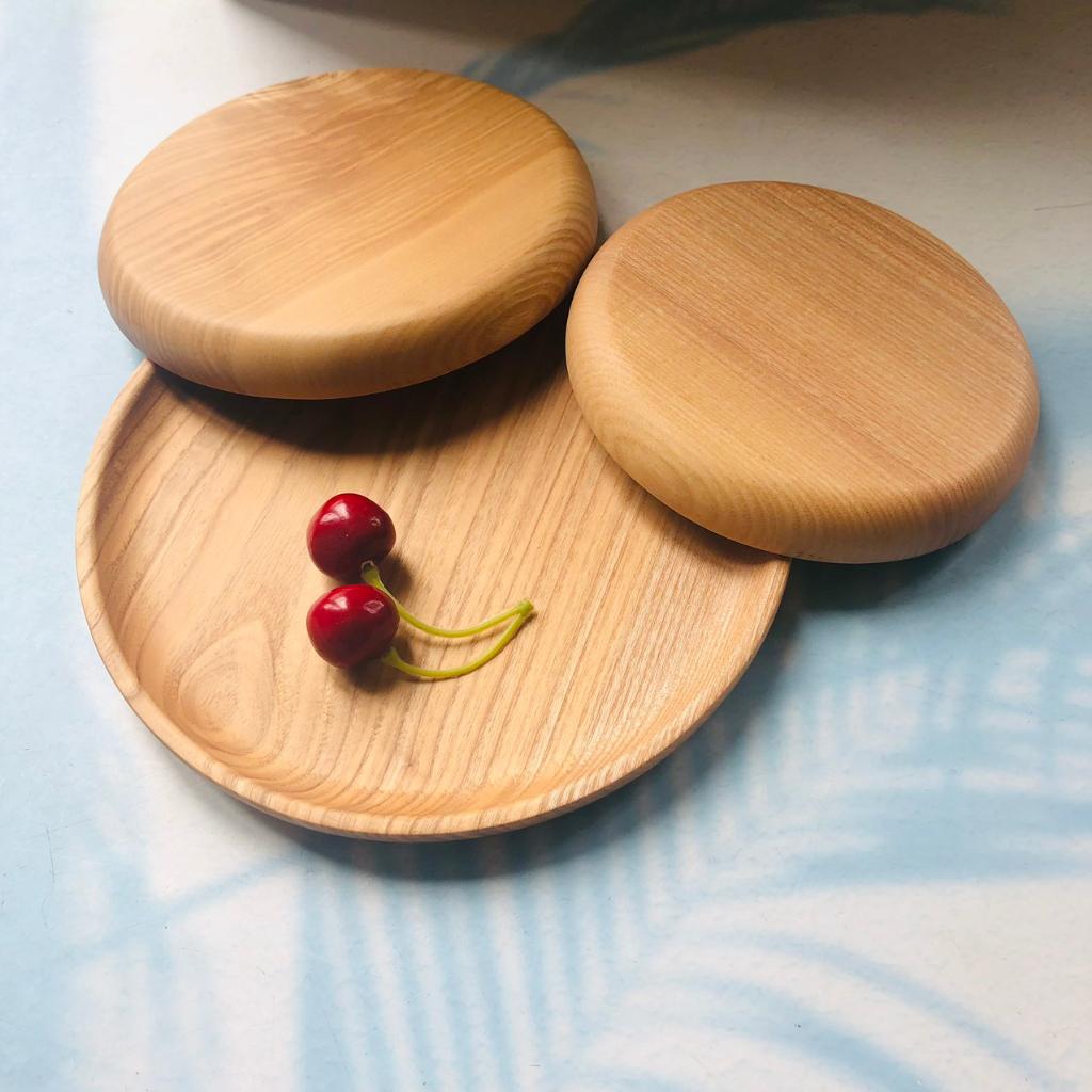 Khay/Đĩa Chụp Ảnh Decor 20/16/14 cm, Đĩa Đựng Đồ Ăn Cao Cấp, An Toàn Cho Sức Khỏe