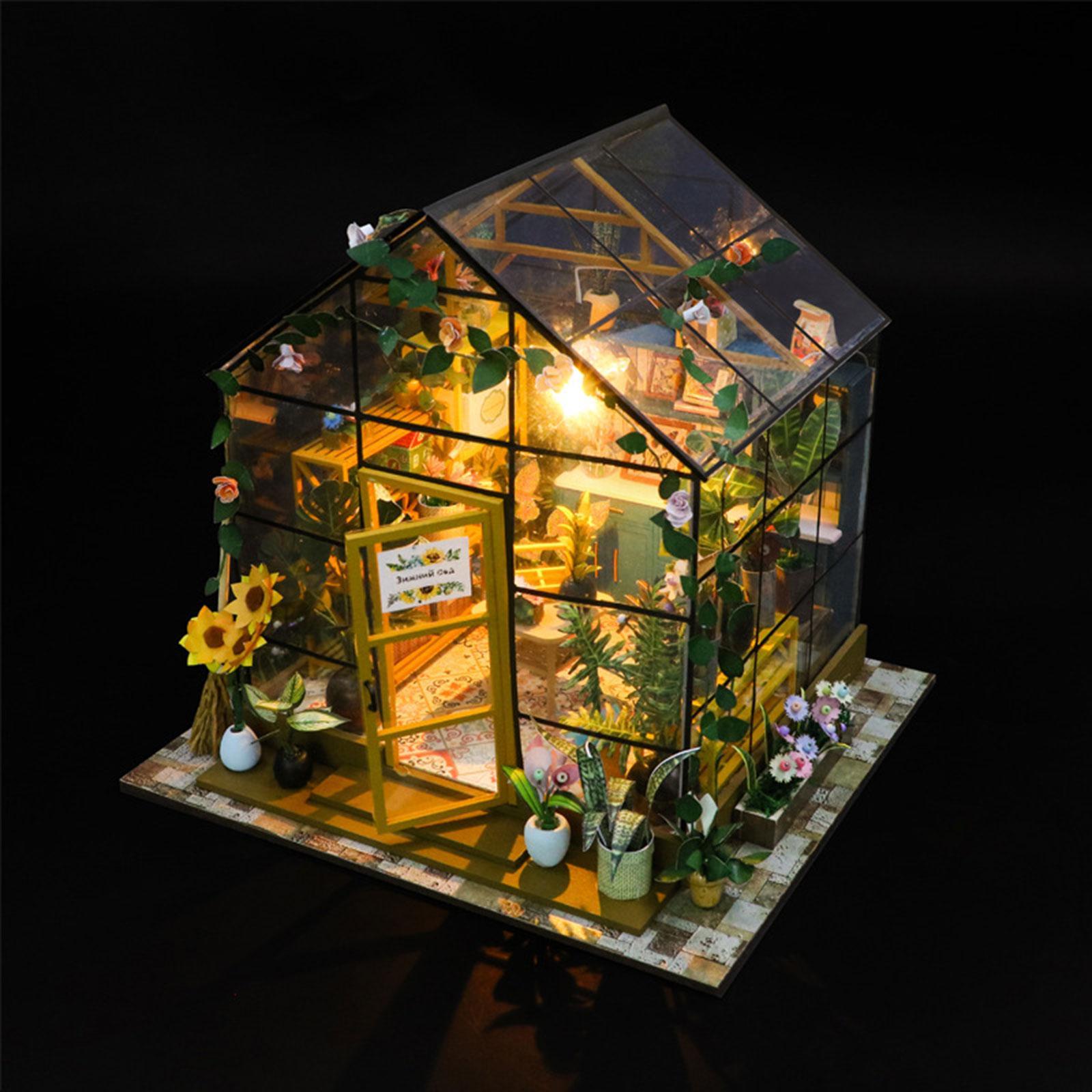 Miniature Dollhouse DIY Miniature Dollhouse with Accessories for Girls Teens