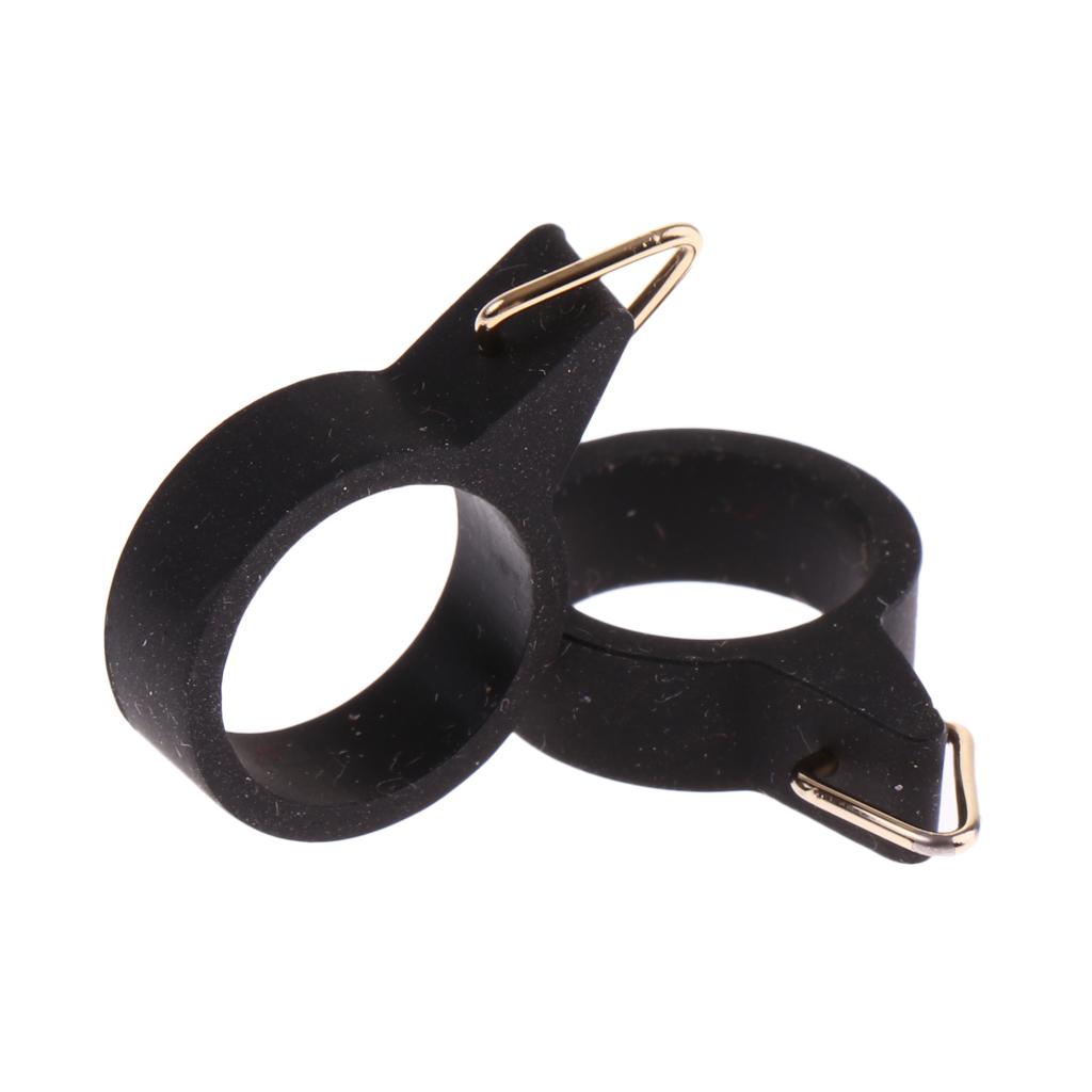 4pcs  Fishing Rod Hook Keeper Small Fishing Tools Gear Accessories