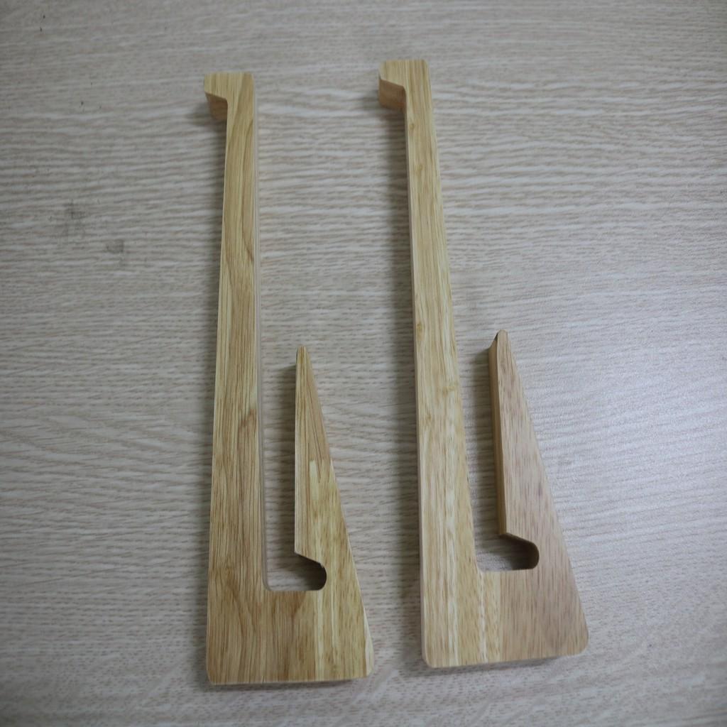 ️ Đế dựng Laptop Kiểu Dáng Thiên Nga Dạng Chữ V Kê Tản Nhiệt Kiêm Dựng Gọn Laptop Từ Gỗ Thông Tự Nhiên