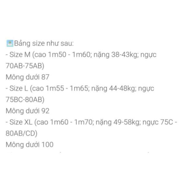 Bikini Vàng Cam 2 mảnh cạp cao (hàng quãng châu)