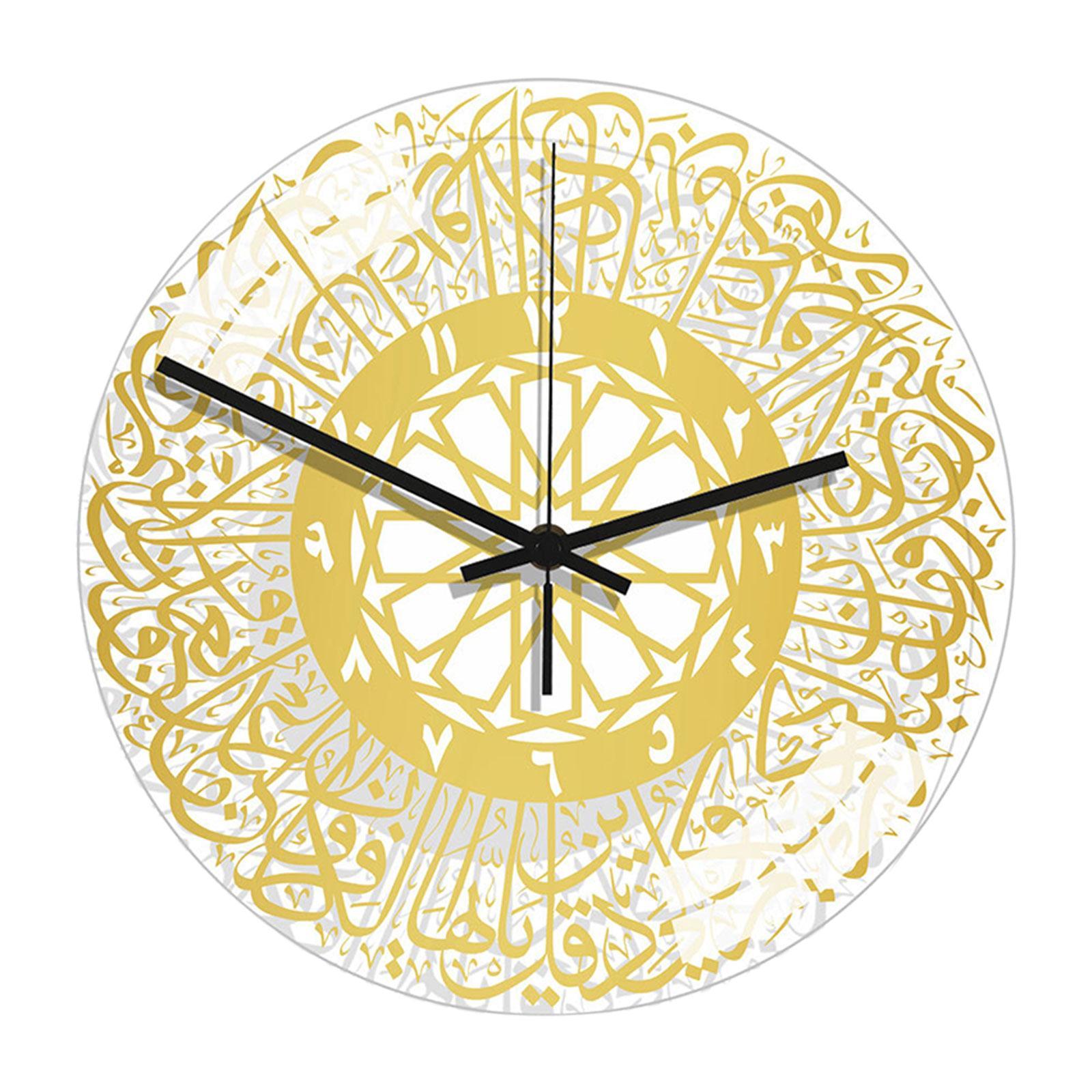 Acrylic Wall Clock Silent Clock for Living Room Home