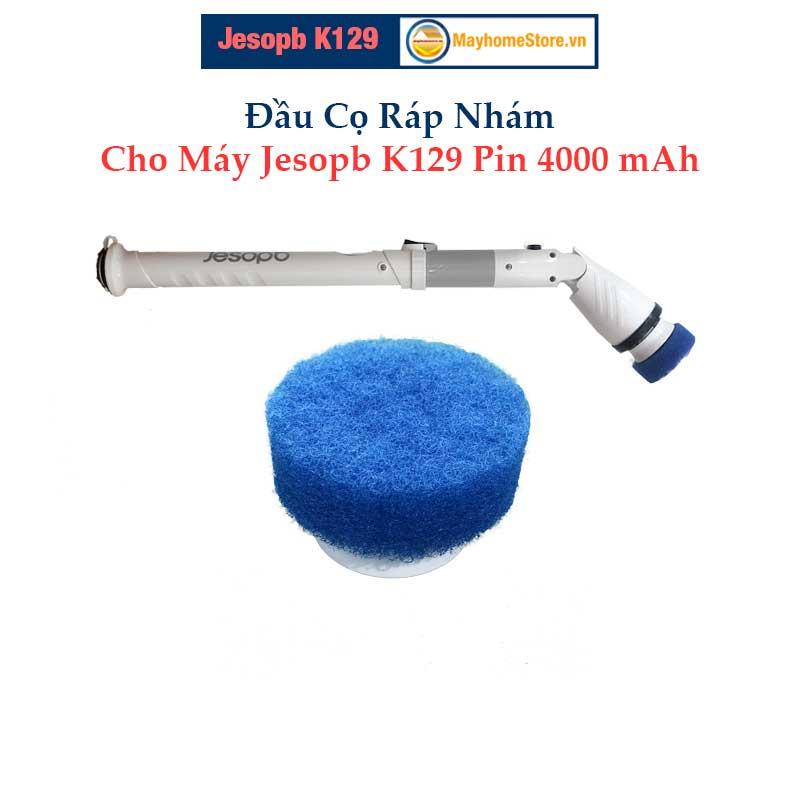 Đầu Cọ Ráp Nhám Cho Máy Cọ Rửa Vệ Sinh Nhà Tắm Jesopb K129 Pin 4000 mAh