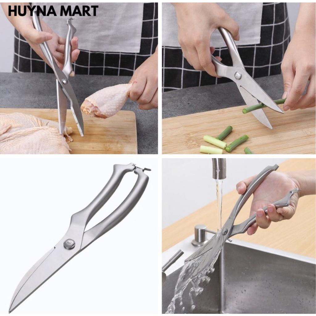 Kéo Cắt Gà Vịt 100%Inox Cao Cấp Siêu Sắc Bén