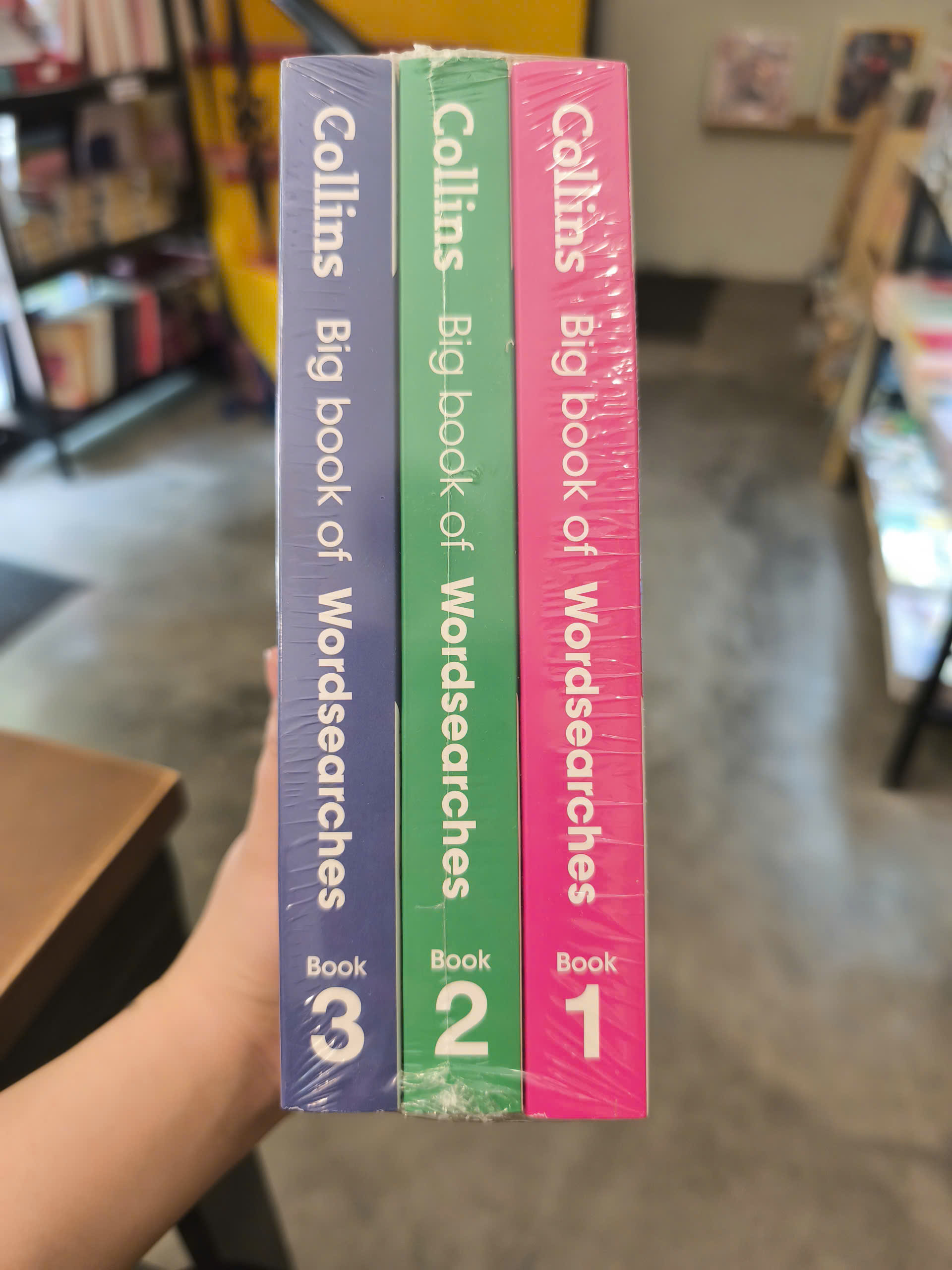 Sách - Big Book of Wordsearches (Set 3 Books) | Trò chơi ô chữ / Ngoại văn Nhập khẩu / Sách giải trí
