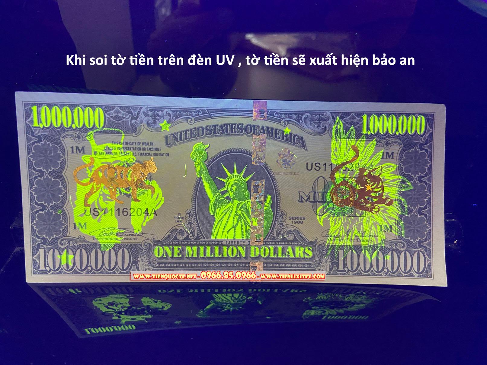 Lì xì tết ti.ền Hình Con mèo 1 Triệu u.sd lưu niệm 2023 , tặng bao đỏ may mắn 2023 LGLS00092