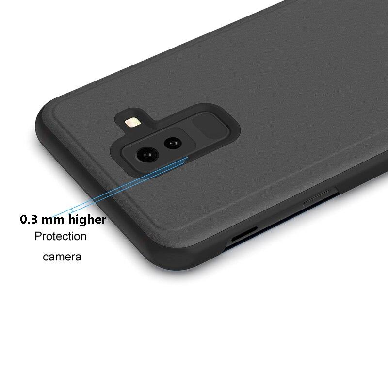 Bao Da Tráng Gương Thời Trang Cho Samsung Galaxy Note 10 9 8 S10 S9 S8 S10E Plus A7 A8 2018 A10 A20 A30 A50 A70