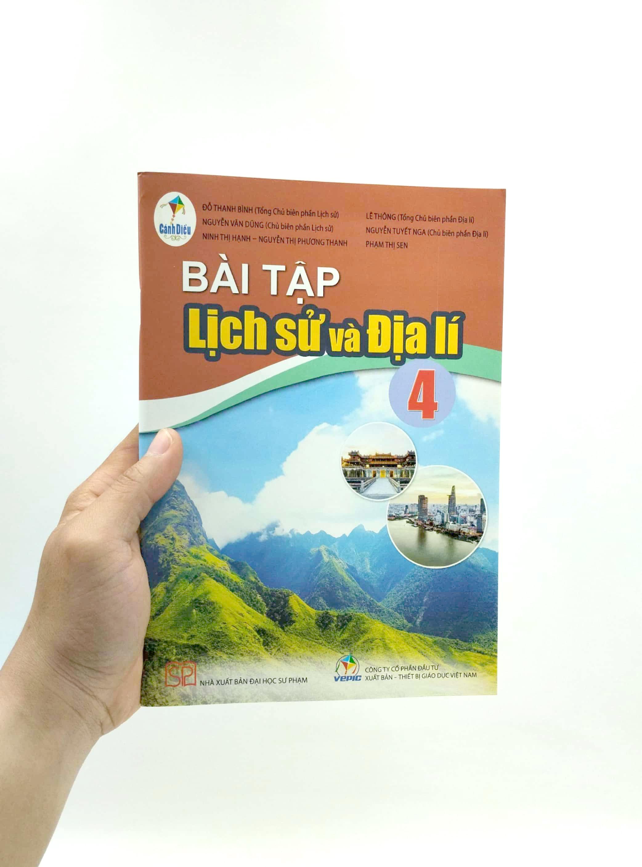 Bài Tập Lịch Sử Và Địa Lí 4 (Cánh Diều) (Chuẩn)