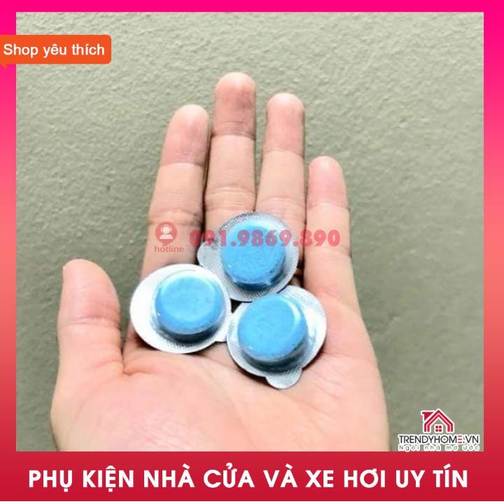 Viên Sủi Rửa Kính Ô Tô Xe Hơi dạng ép vỉ Tiện Dụng (1 viên = 4L dung dịch)