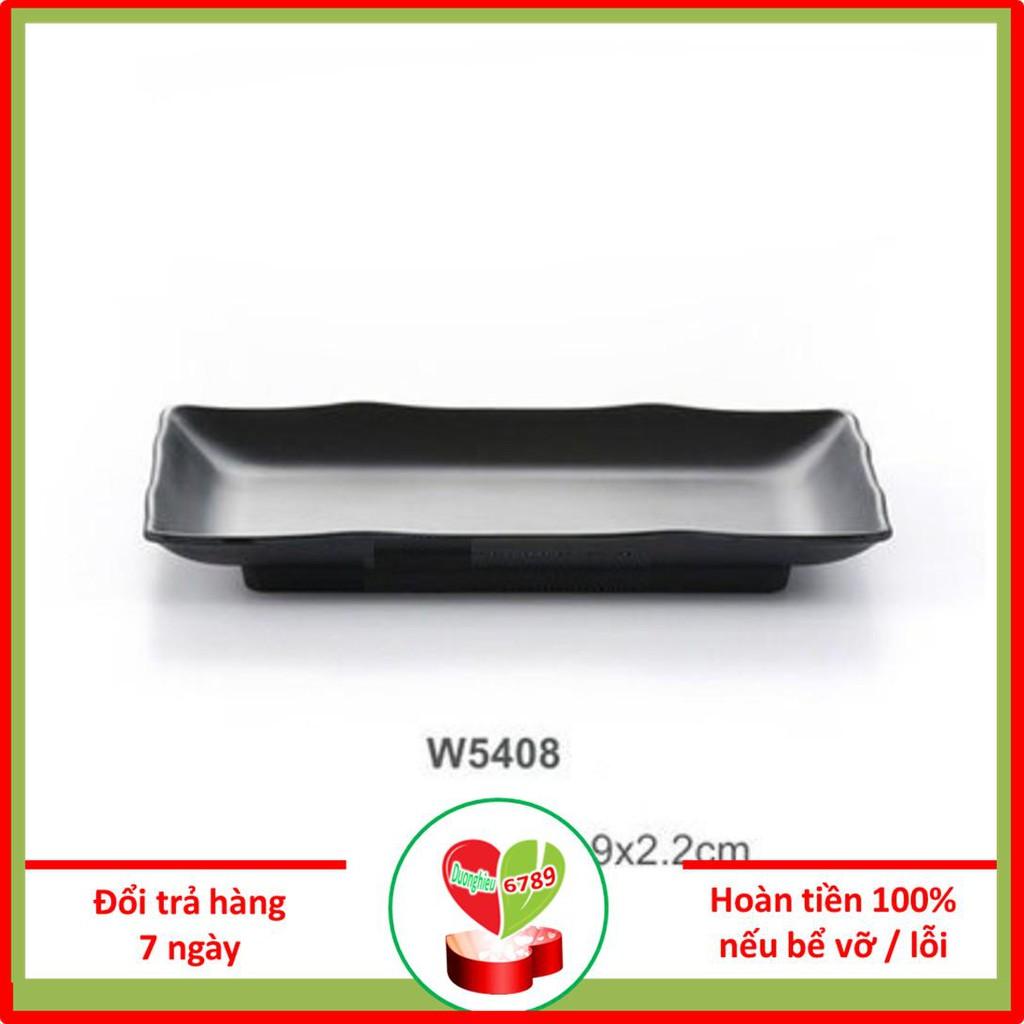 Dĩa Hình Chữ Nhật W19 Đĩa Để Thịt Nướng BBQ - Duonghieu6789
