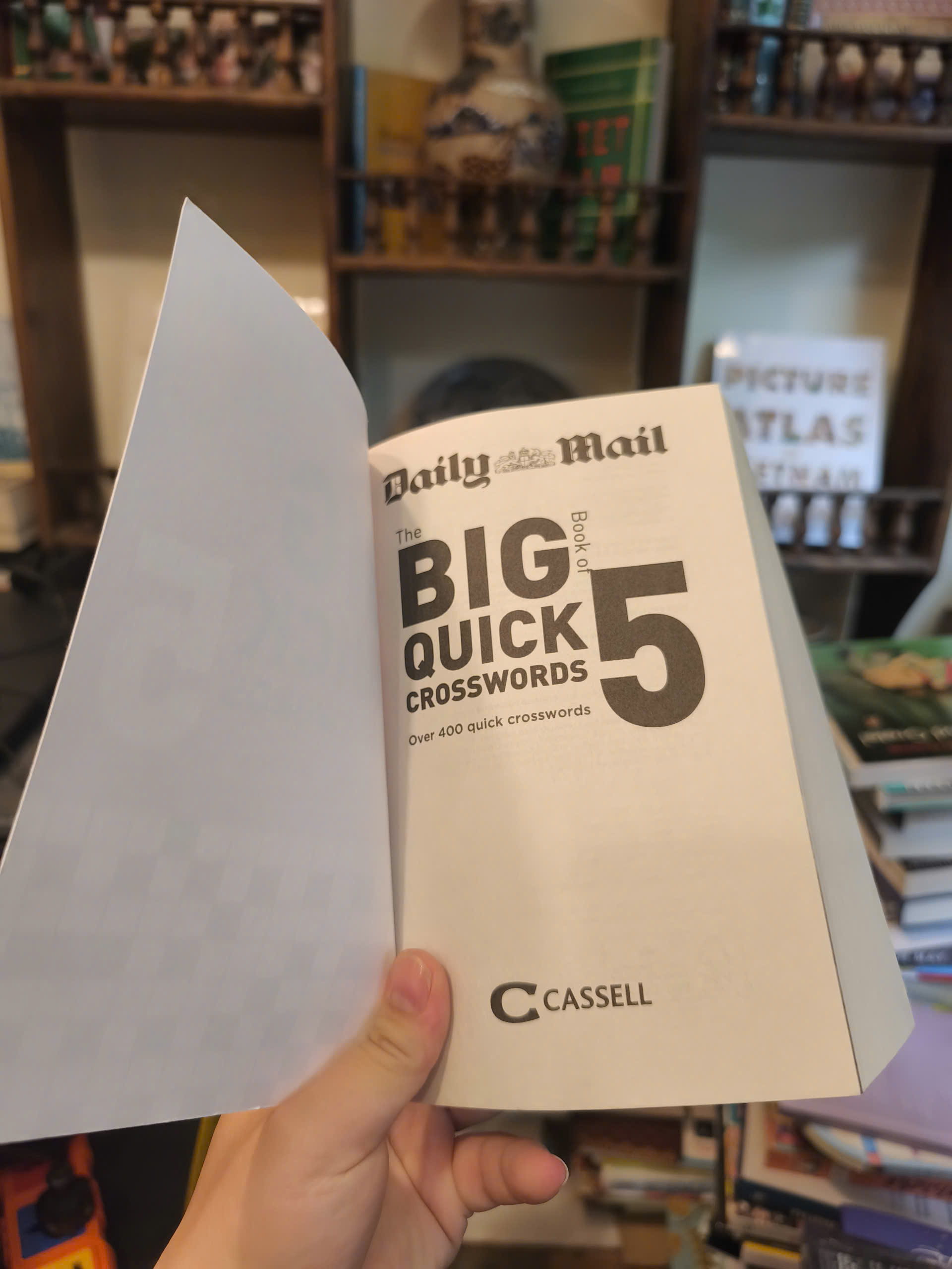 Sách - Big Book of Quick Crosswords 5 | Games / Ngoại văn Nhập khẩu UK / Trò chơi ô chữ giải trí