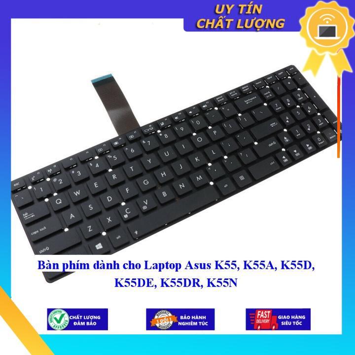 Bàn phím dùng cho Laptop Asus K55 K55A K55D K55DE K55DR K55N - Hàng Nhập Khẩu New Seal