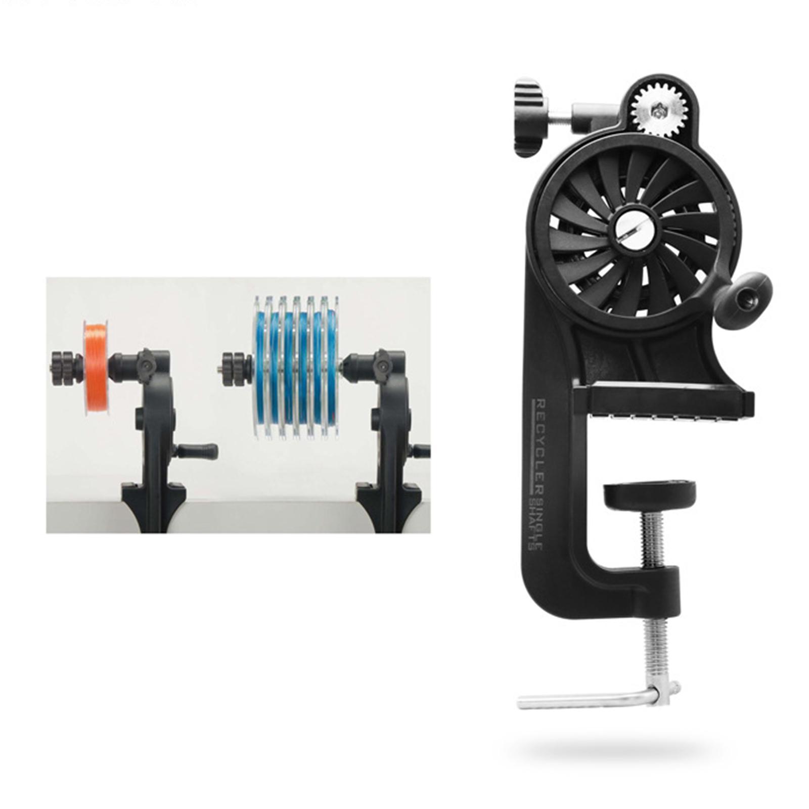 Fishing Reel Line Spooler Winder Spooling Station with Unwinding Function