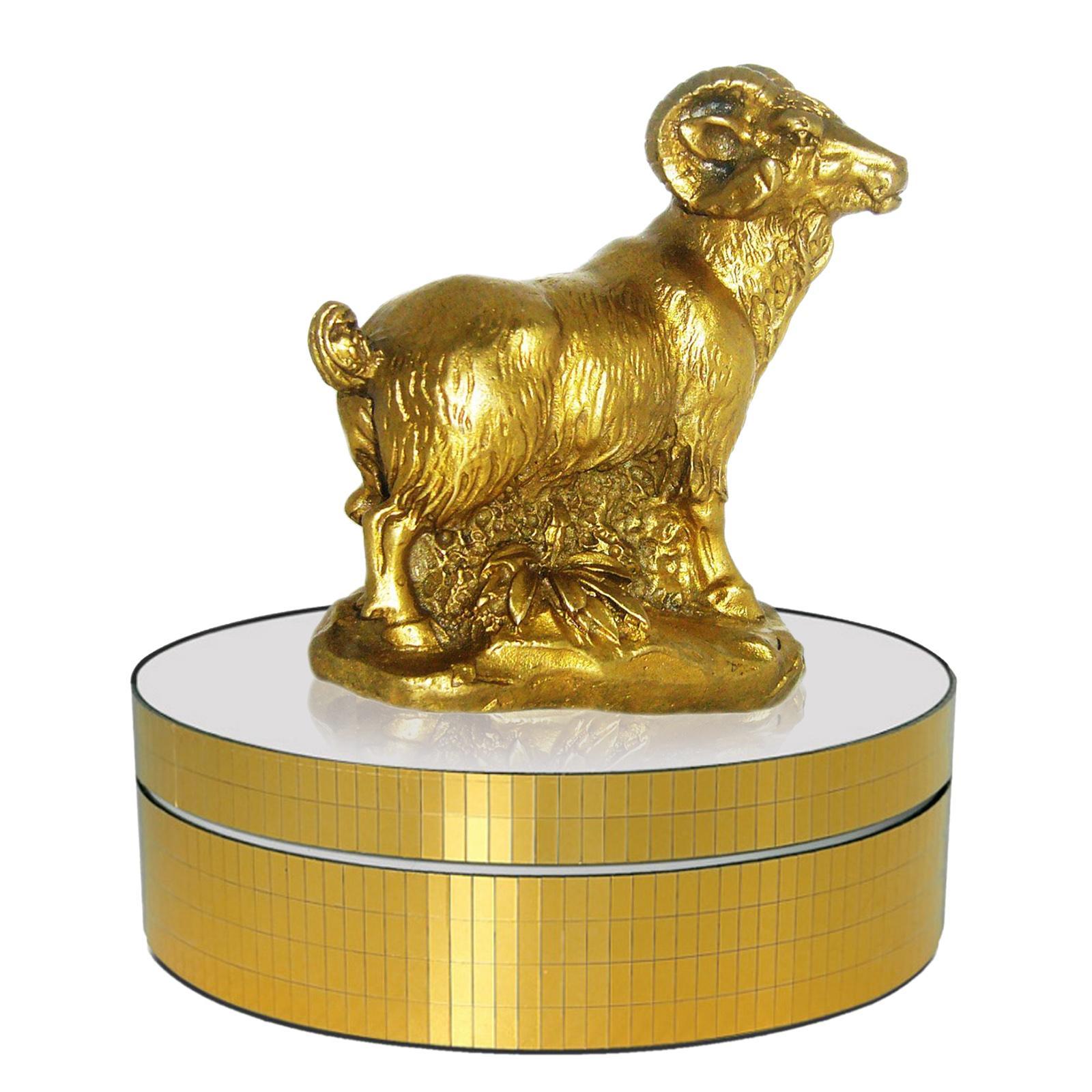 USB Powered Electric Rotating Display Stand Mirrors Turntable Jewelry ;