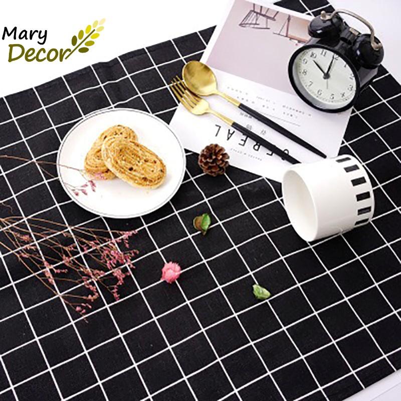 Vải Bố Canvas Decor Nhiều Mẫu Size 50x50cm Làm Phông Nền Chụp Ảnh, Làm Đồ Thủ Công, Khăn Trải Bàn...