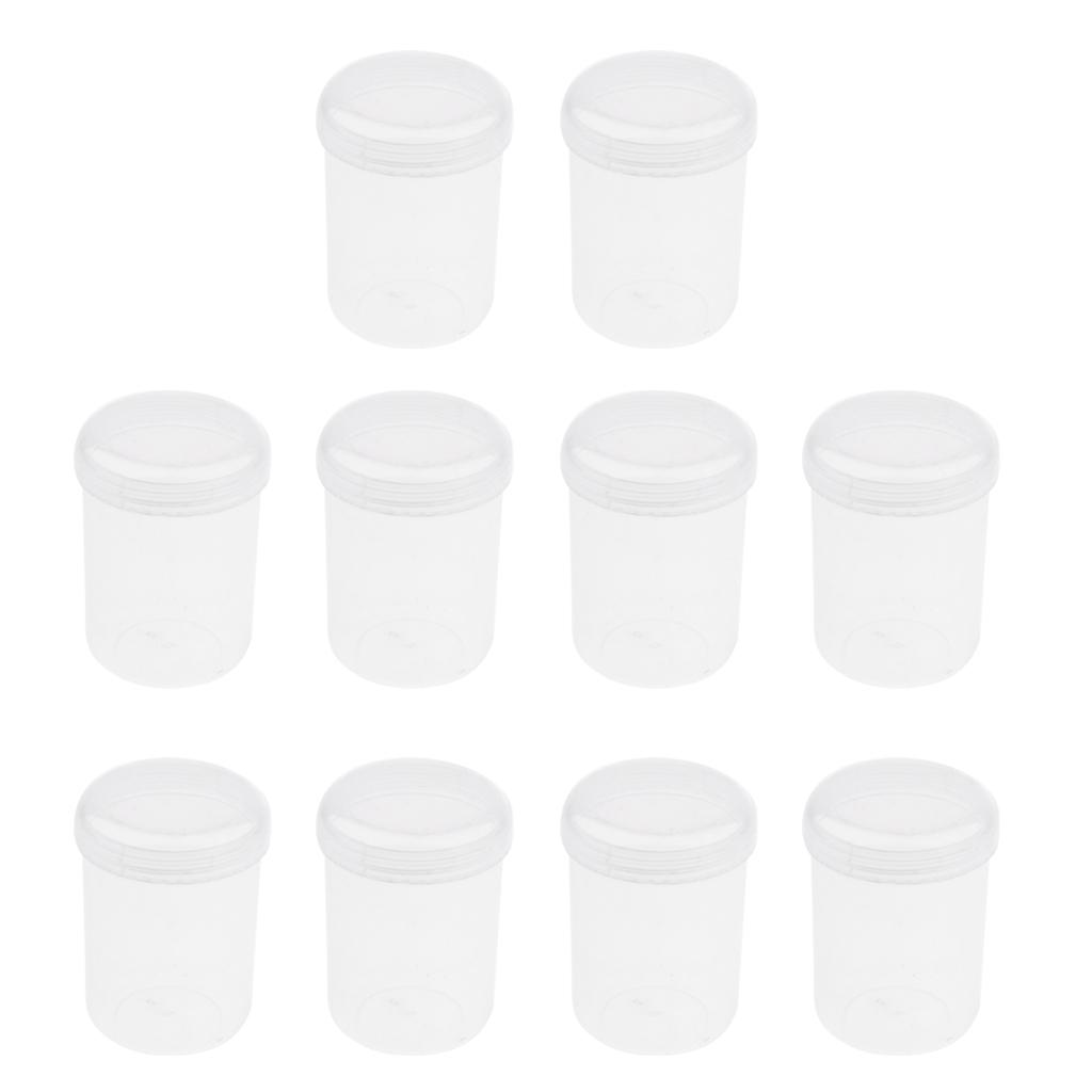 10 X Trang Điểm Hộp Đựng Mỹ Phẩm Dưỡng Da Gel Bình Rõ Ràng Hộp Đựng