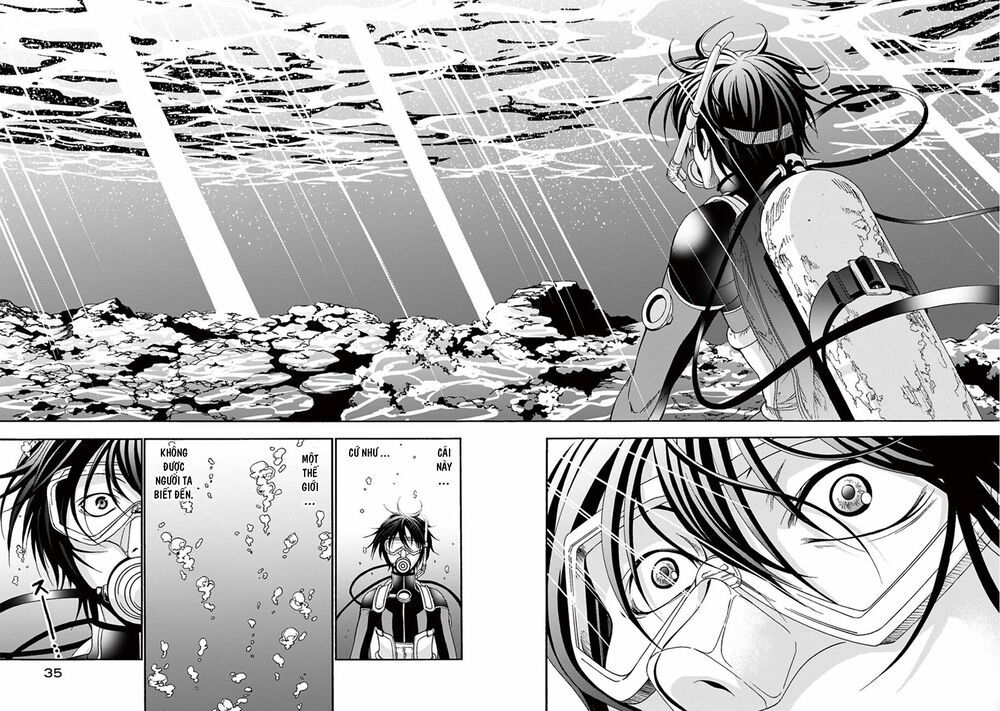 cô gái thích lặn - grand blue chapter 5 19