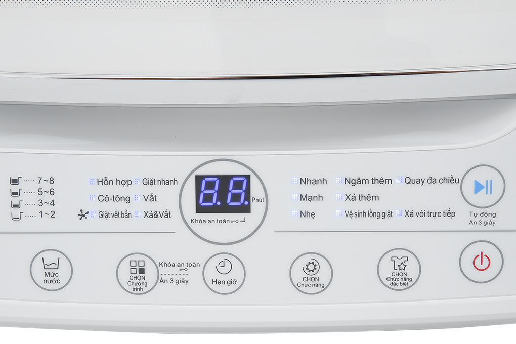 Máy giặt Whirlpool 9.5 kg VWVC9502FW - Hàng chính hãng - Giao HCM và 1 số tỉnh thành