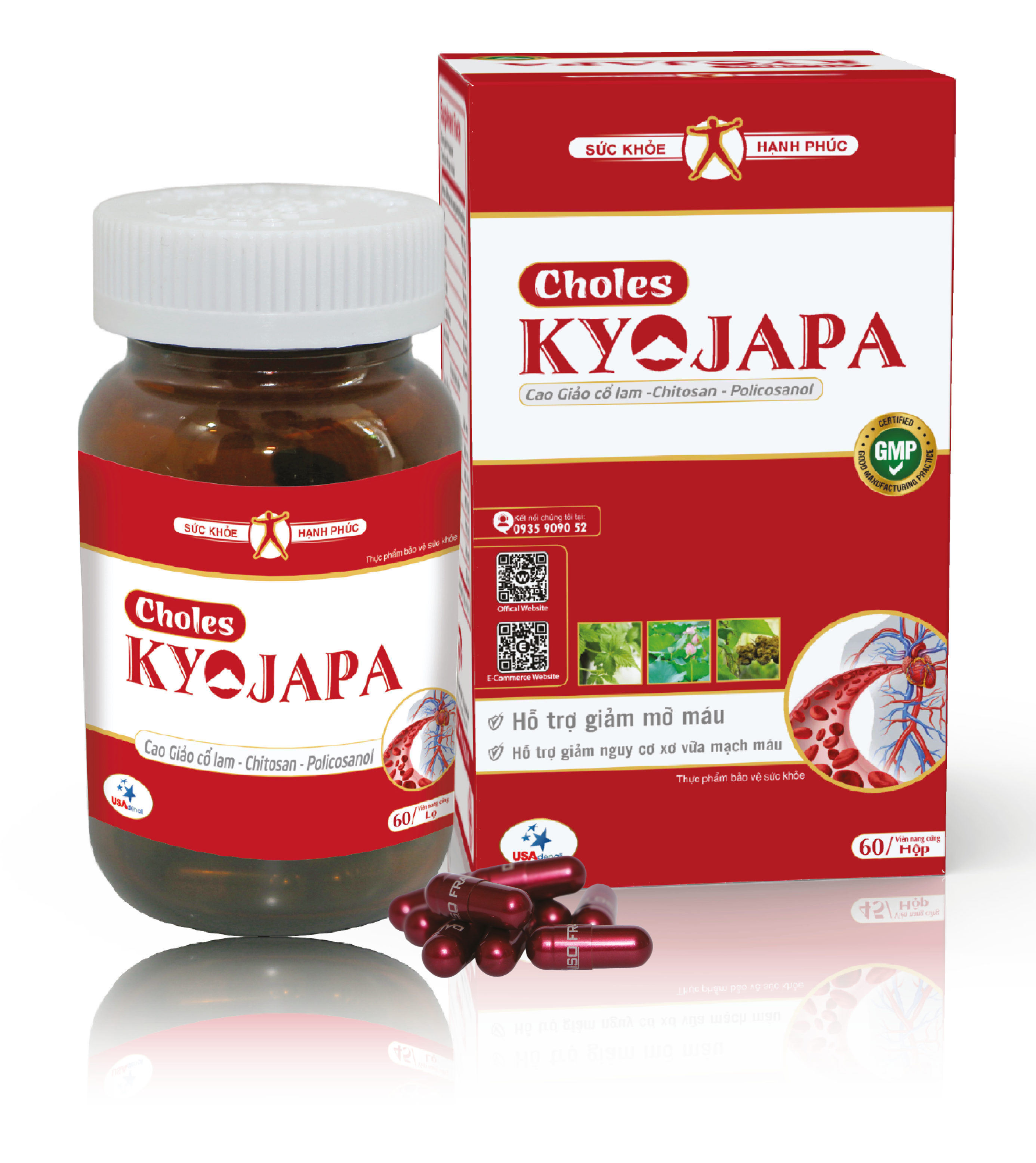 TPBVSK Choles KYOJAPA hộp 60 viên.