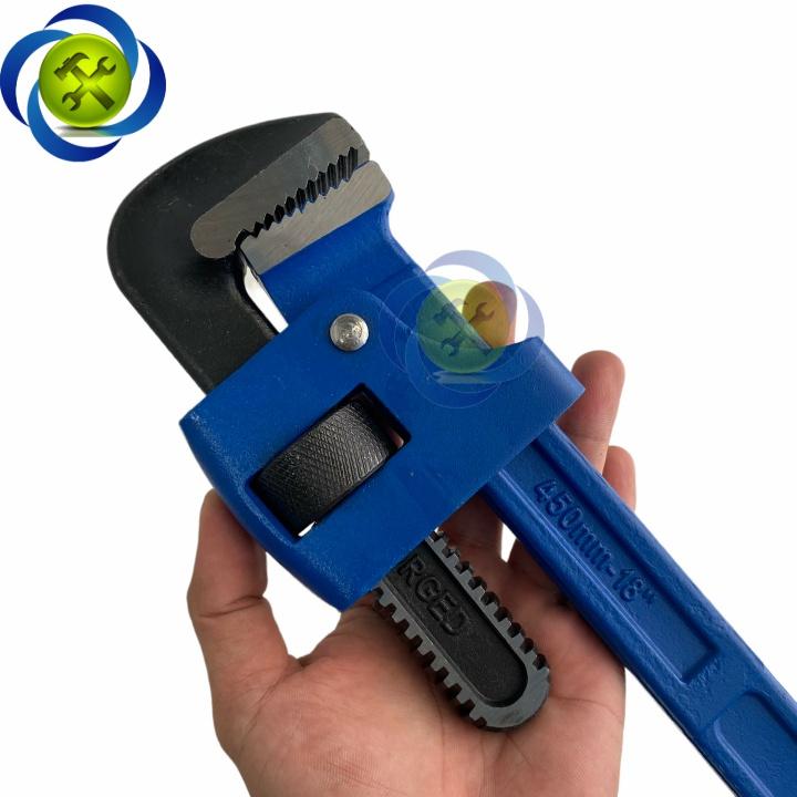 Mỏ lết răng 450mm Kingtony 6531-18 18inch hàm mở 60mm