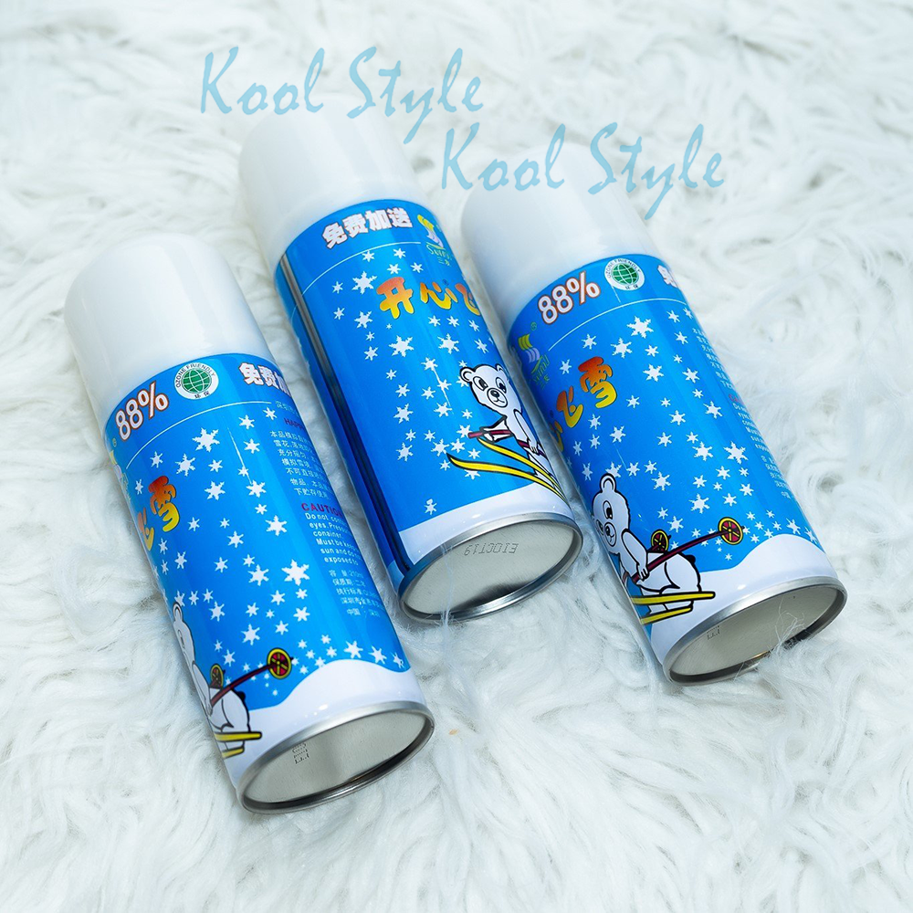 Chai xịt tuyết trang trí tiệc sinh nhật, lễ hội - Kool Style