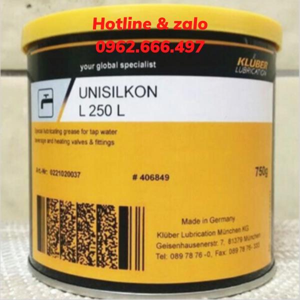 Mỡ đặc biệt Kluber UNISILKON L250L