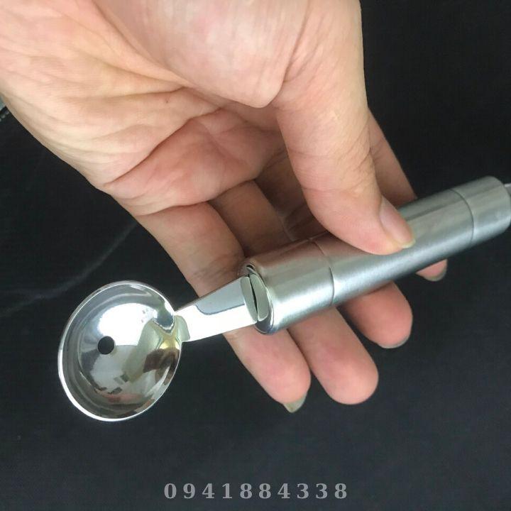 Dụng Cụ Tỉa Hoa Quả 2 Đầu Inox