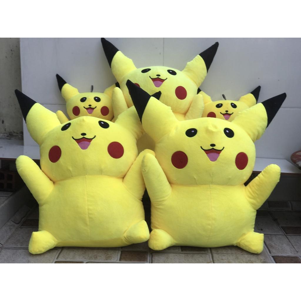Gấu bông picachu đáng yêu tinh nghich được may bởi vải co dãn 4 chiều Hàn Quốc