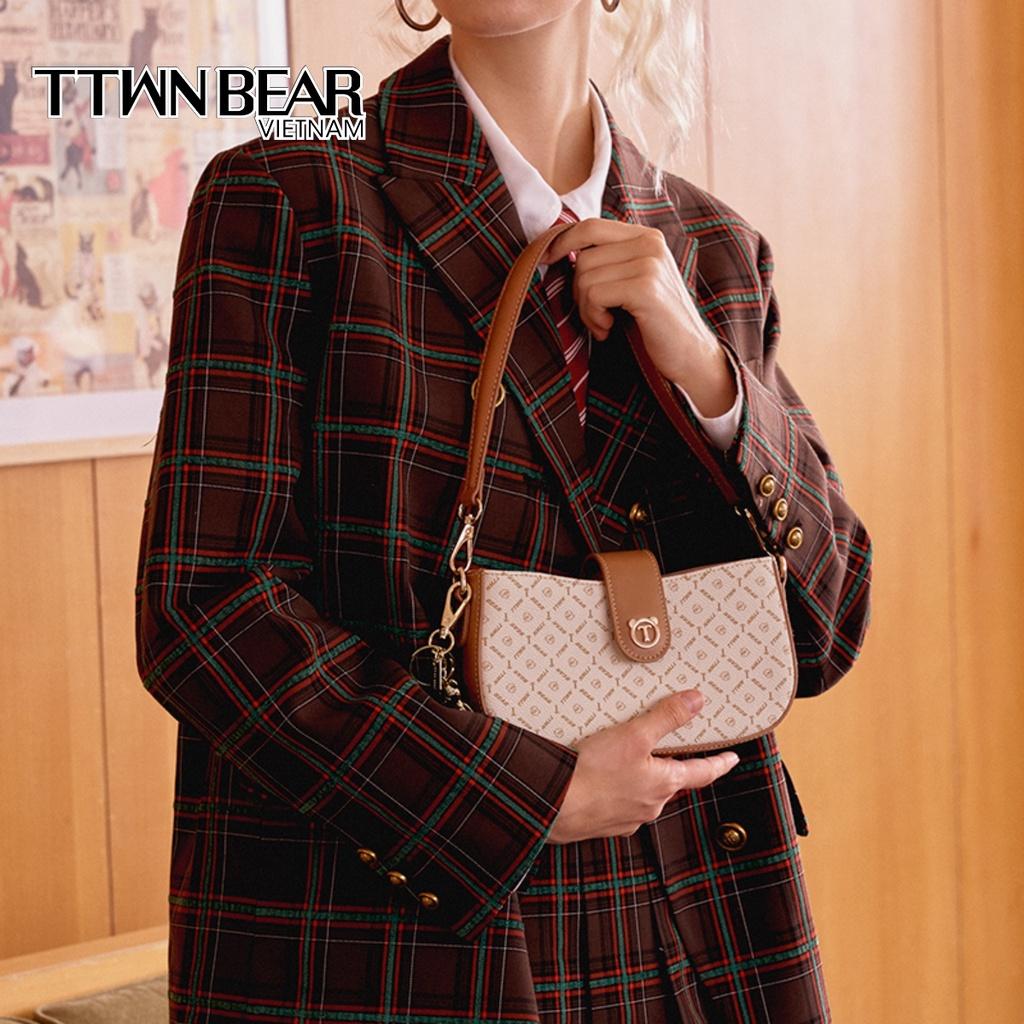 Túi xách nữ TTWN BEAR TN2660 cầm tay, đeo chéo, da cao cấp thời trang