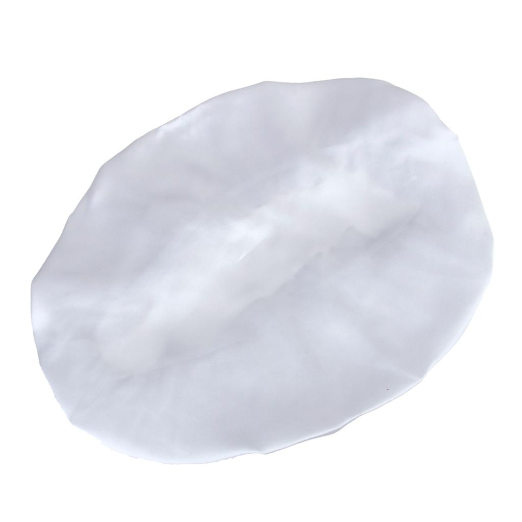Generic 100% Pure Silk Soft Sleep Cap Bonnet Night Cap Hat Hair Care Sliver