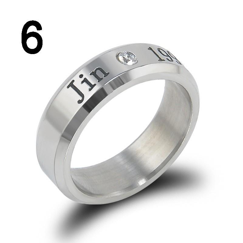 XiaoboACC Youth League Diamond Stainless Steel Ring 18mm