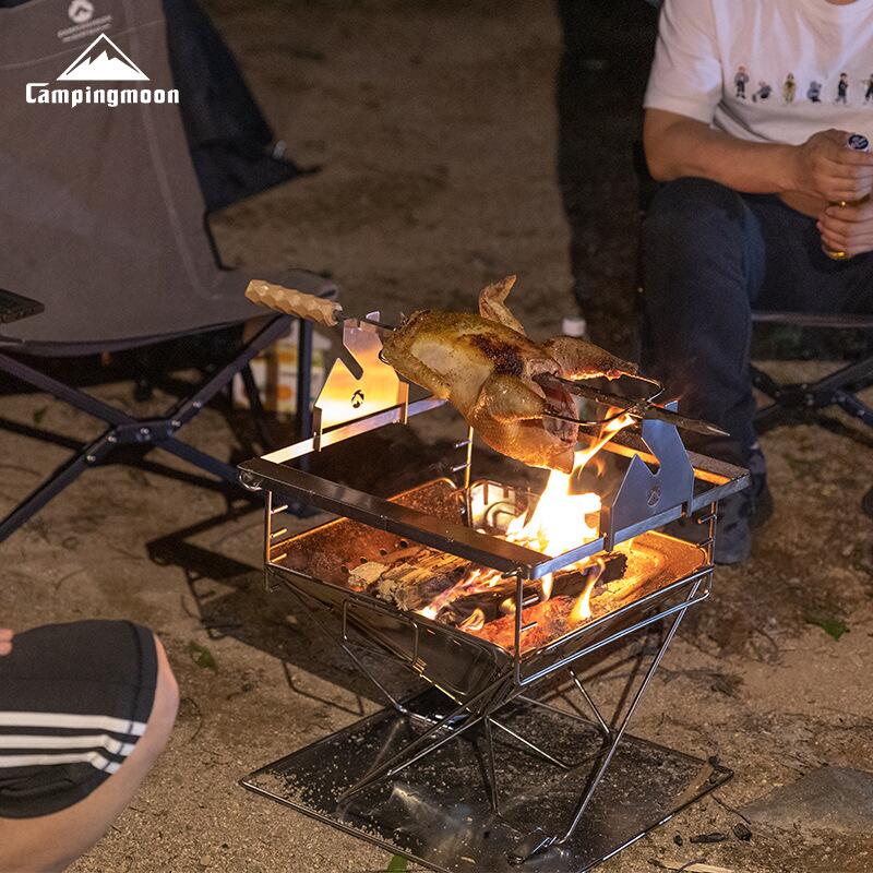 Giá đỡ quay gà BBQ Campingmoon MK-60