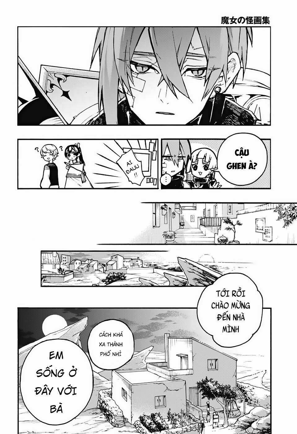 những bức họa quái dị của phù thủy chapter 13 20