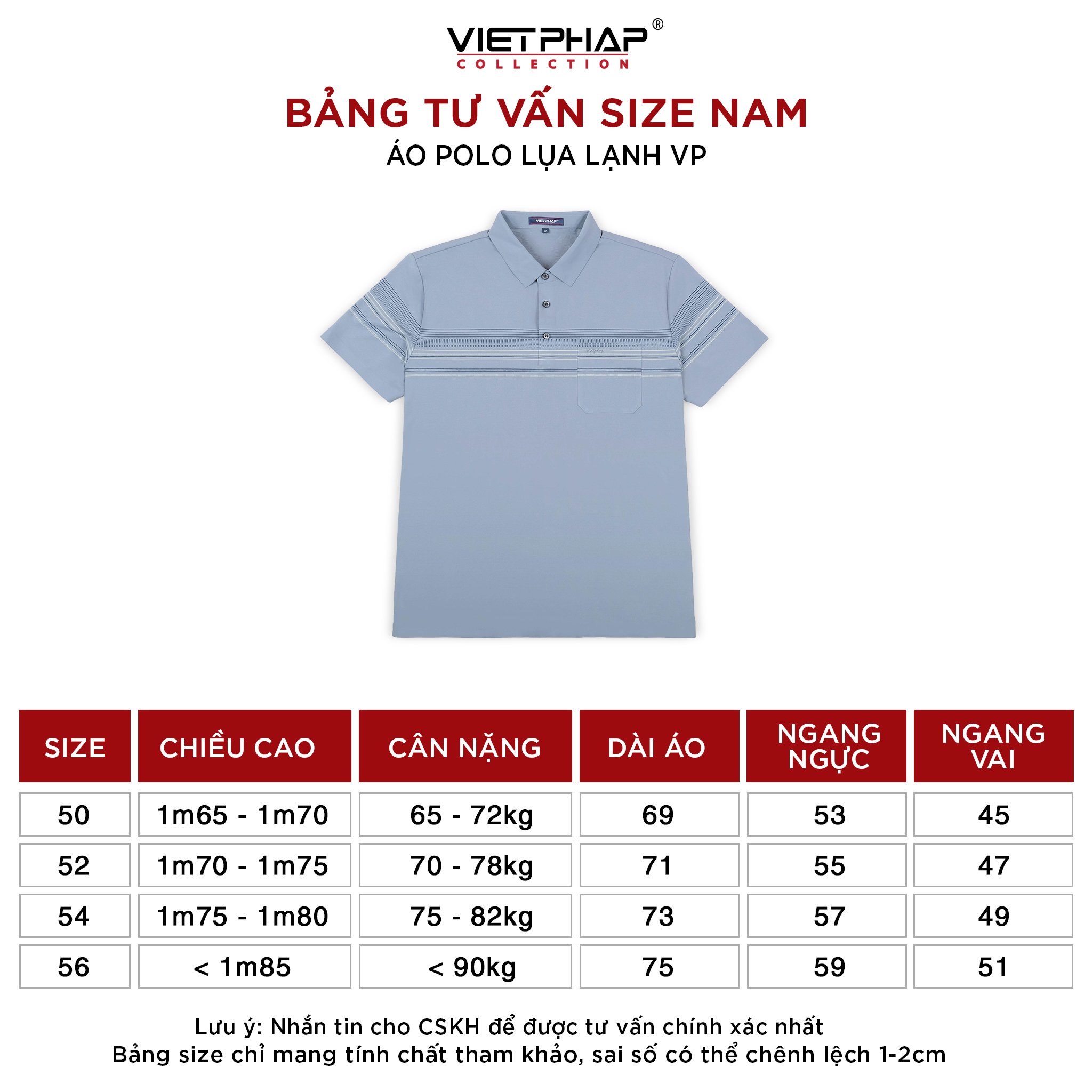 Áo Polo Nam VIỆT PHÁP Form Luxury - Thun Lụa Lạnh, lịch lãm, sang trọng 50065