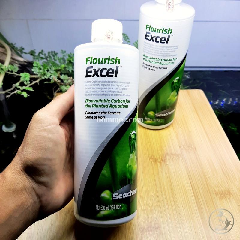 Seachem Flourish Excel | Dung dịch cung cấp CO2, phòng và ức chế rêu hại cho hồ thuỷ sinh