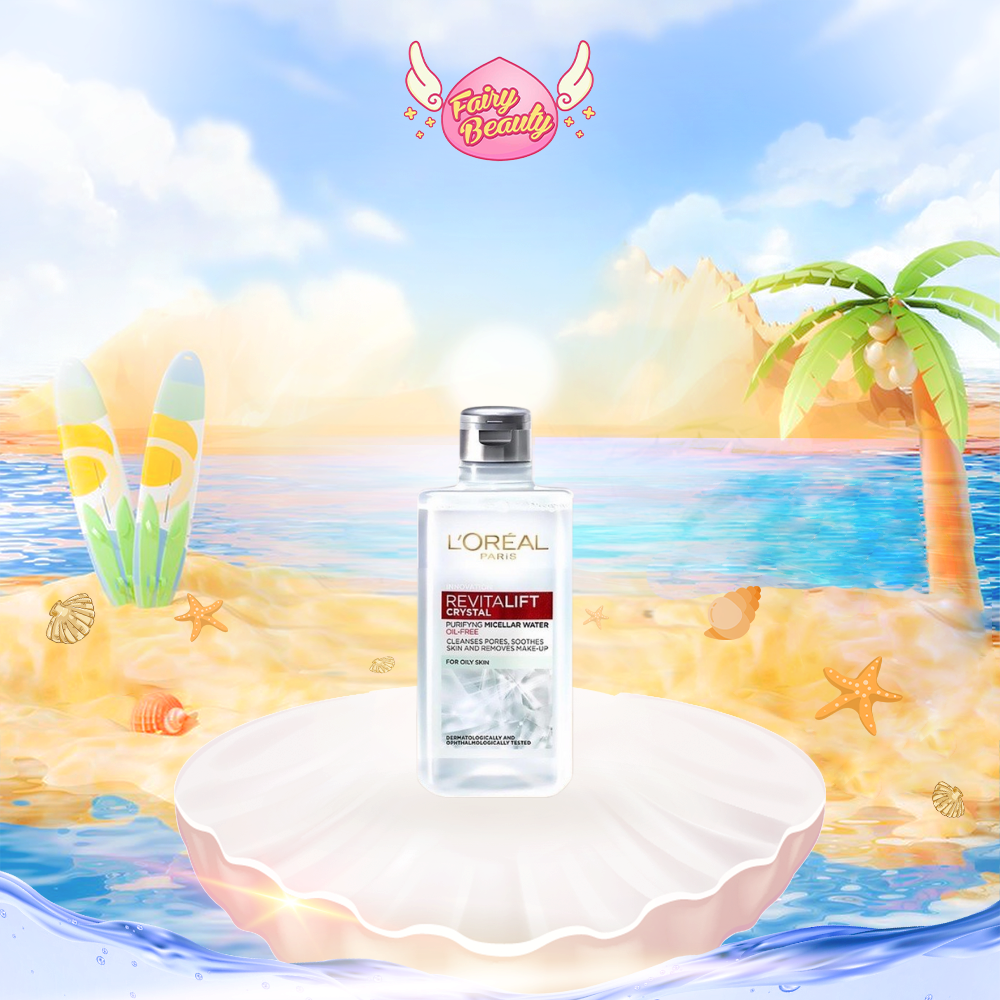 Nước Tẩy Trang Làm Sạch Chuyên Sâu Cho Da Dầu L'OREAL Revitalift Purifying Micellar Water 400/95/30ml