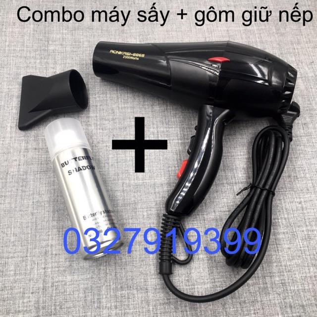 Máy sấy tóc 2 chiều nóng lạnh cao cấp AONIKASI 8868 - Công suất lớn 2300W kèm t