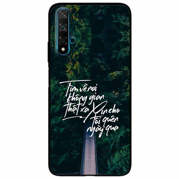 Ốp lưng in cho Huawei Nova 5T Mẫu Toán Học 1