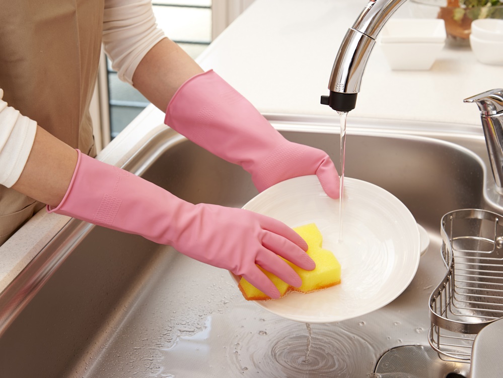Găng tay cao su mềm tự nhiên - hàng nhập khẩu Nhật Bản