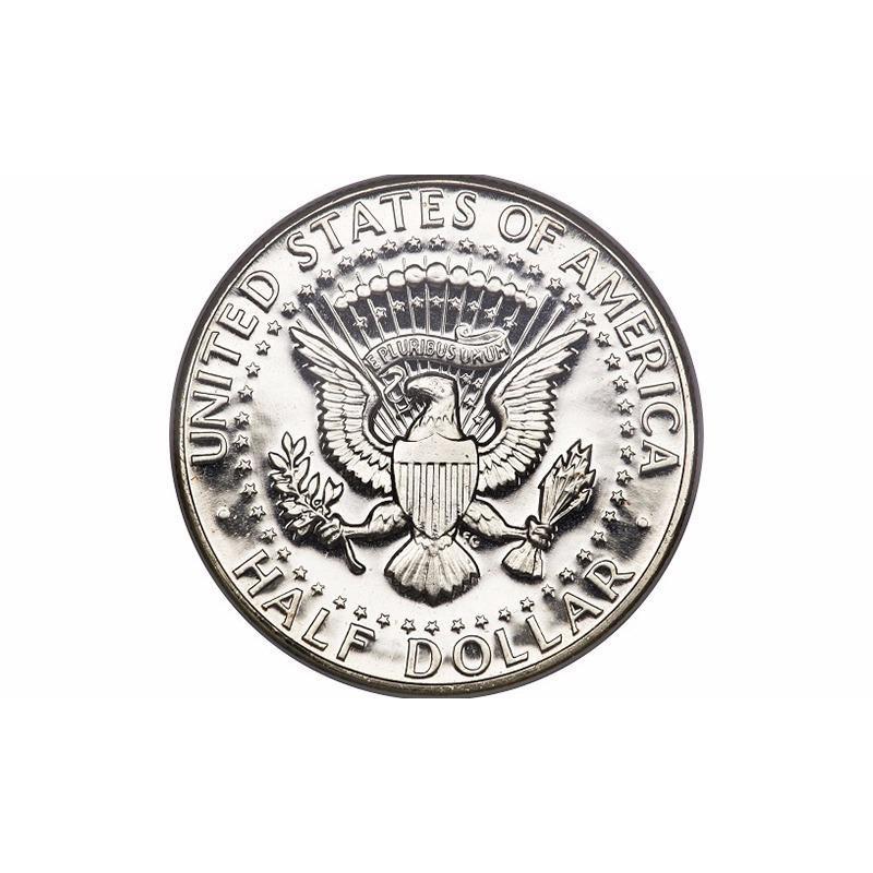 Xu Half Dollar Coin Bạc Làm Ảo Thuật