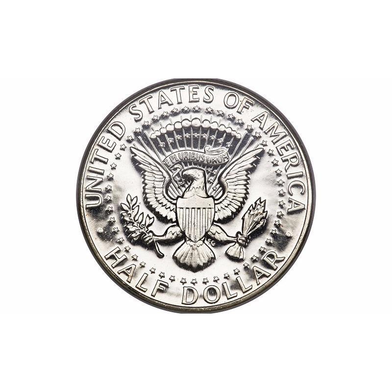 Xu Half Dollar Coin Bạc Làm Ảo Thuật