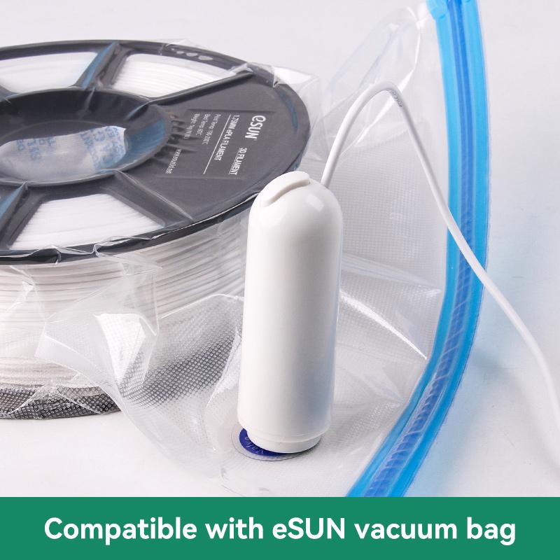 Esun Túi Bảo Quản Bộ 3D In Lụa PLA PETG TPU Dây Tóc Kín Hút Chân Không Giữ Khô ráo Tránh Ẩm cho 3D Máy In Cuộn