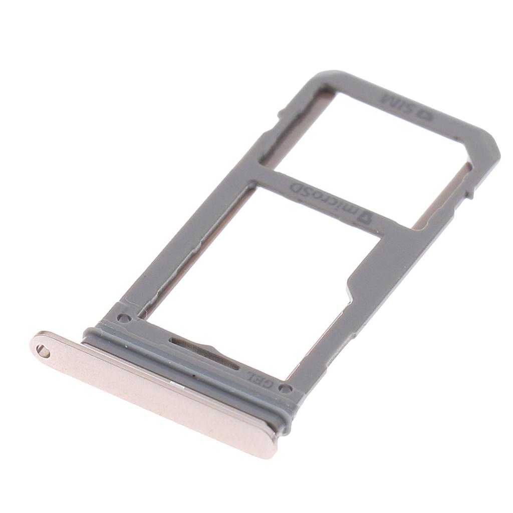 For Samsung Galaxy S8/ S8 Plus Metal Single Sim Card Tray & Single Micro SD Memory Card Holder Frame Replacement