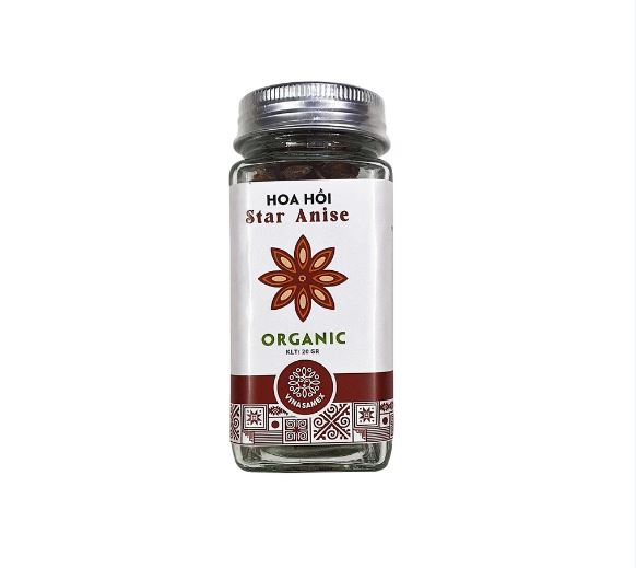 Date 04/24 Hoa hồi hữu cơ Vinasamex 20g - Star Anise Vinasamex 20g