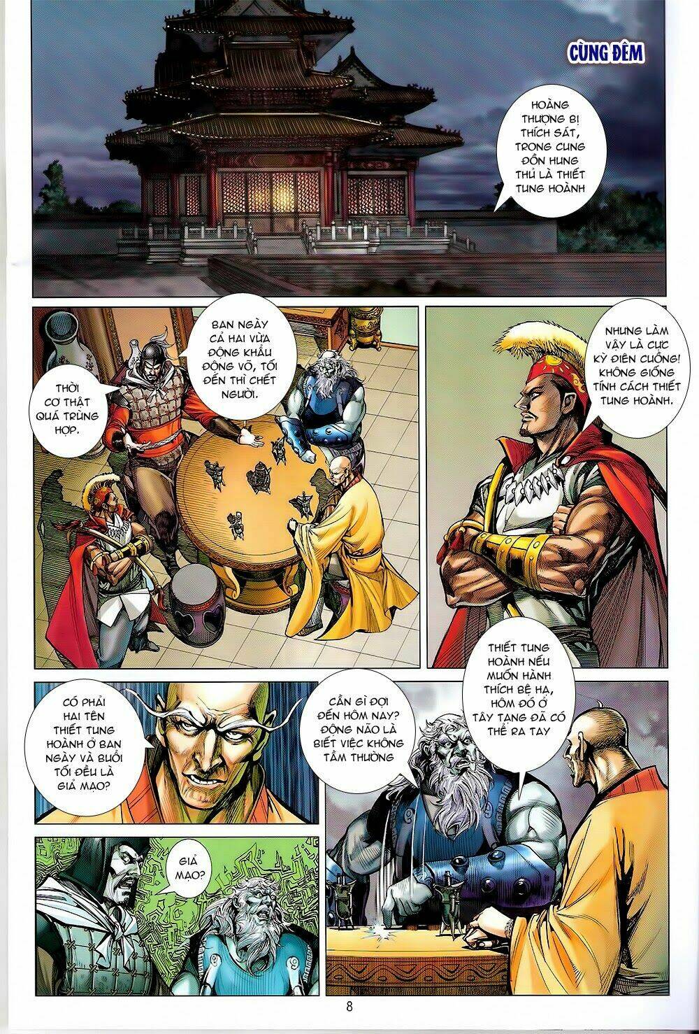 thiết tướng tung hoành (cựu tác) chapter 93 8