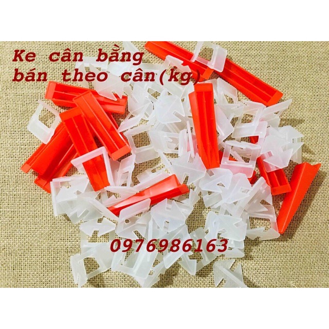 Túi 1kg/230 nêm cân bằng ốp lát gạch giá rẻ 1kg 230 nêm cân bằng