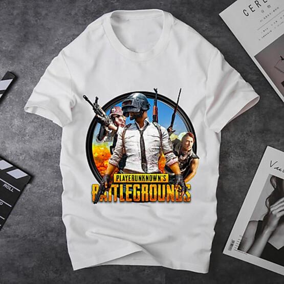 Áo thun Nam Nữ Không cổ pubg MSOP-15 mẫu mới cực đẹp, có size bé cho trẻ em / áo thun Anime Manga Unisex Nam Nữ, áo phông thiết kế cổ tròn basic cộc tay thoáng mát